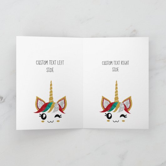 クリスマスに欲しいのは一角獣 シーズンカード (内部)