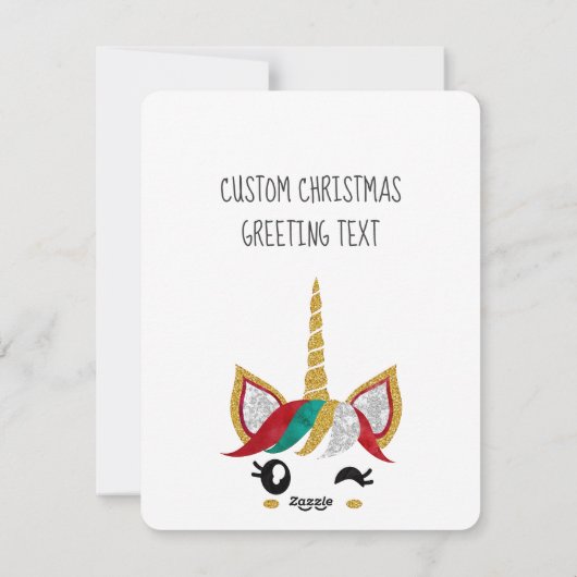 クリスマスに欲しいのは一角獣 シーズンカード (裏面)