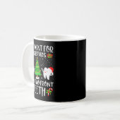 クリスマスに欲しいのは前歯2本だけ おもしろ コーヒーマグカップ (正面左)