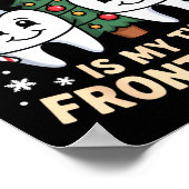 クリスマスに欲しいのは前歯2本だけ おもしろ ポスター (角)