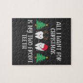 クリスマスに欲しいのは前歯2本 ジグソーパズル (横)