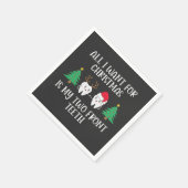 クリスマスに欲しいのは前歯2本 スタンダードカクテルナプキン (角)