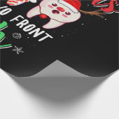 クリスマスに欲しいのは前歯2本 ラッピングペーパー (角)