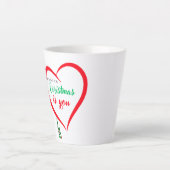 クリスマスに欲しいのは君だけだ カフェラテマグ (正面)