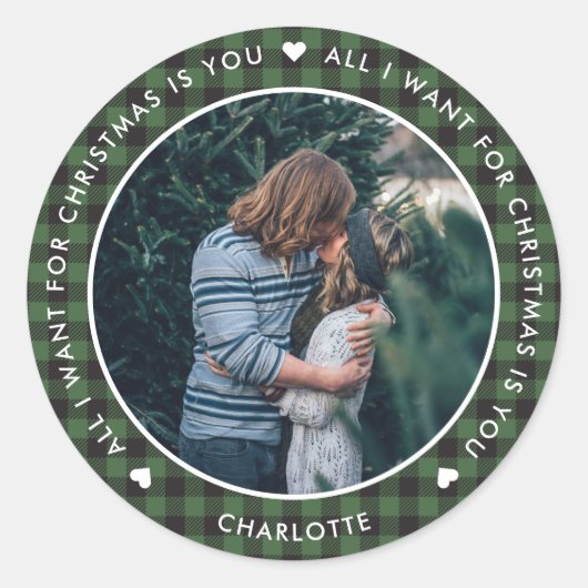 クリスマスに欲しいのは君だけだ ラウンドシール (正面)