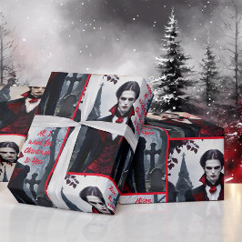 クリスマスに欲しいのは君の吸血鬼ロマンスだけだ ラッピングペーパー