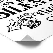 クリスマスに欲しいのは夜静か引用文 ポスター (角)