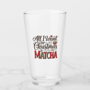 クリスマスに欲しいのは抹茶グリーンコーヒーだけ タンブラーグラス