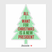 クリスマスに欲しいのは新しい社長のラップトップだけだ シール (シート)
