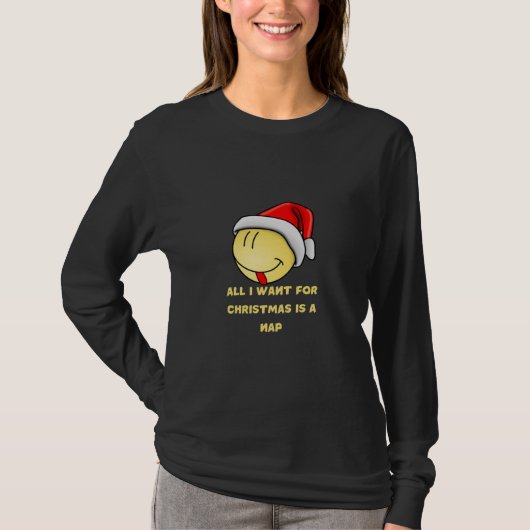 クリスマスに欲しいのは昼寝おもしろい- Holiday Tシャツ (正面)