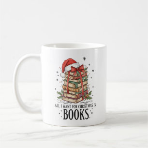 クリスマスに欲しいのは本だけ 読書 コーヒーマグカップ