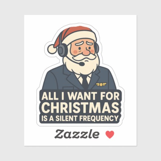 クリスマスに欲しいのは無線のクリア周波数だけ シール (シート)
