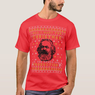 クリスマスに欲しいのは生産手段だけ Tシャツ