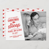 クリスマスに欲しいのは眠りだけだ | フォトカード シーズンカード (正面/裏面)