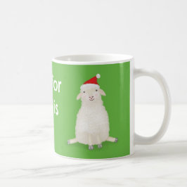 クリスマスに欲しいのは羊だけ キュートなマグカップ コーヒーマグカップ