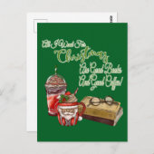 クリスマスに欲しいのは良い本ばかりだ ポストカード (正面/裏面)