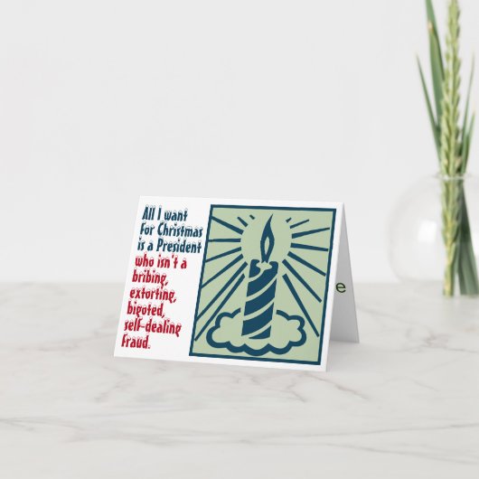 クリスマスに欲しいのは良い社長だけだ シーズンカード (正面)