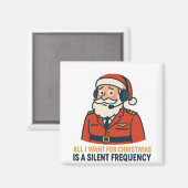 クリスマスに欲しいのは電波のクリアだけ マグネット (正面/裏面)