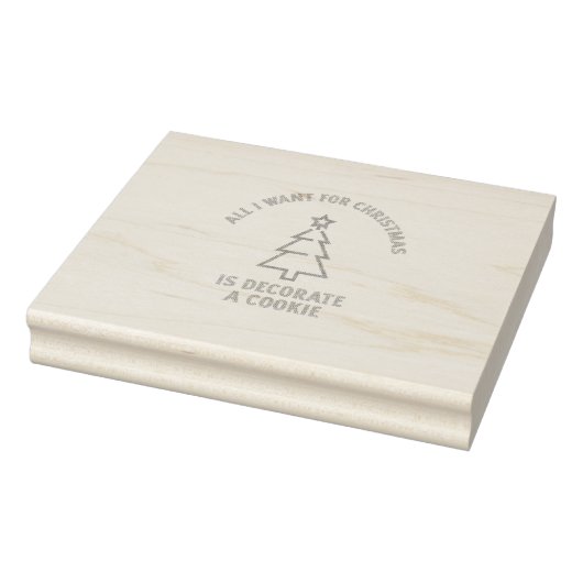 クリスマスに欲しいのは飾クッキーだ ラバースタンプ (スタンプ)