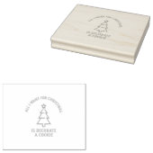 クリスマスに欲しいのは飾クッキーだ ラバースタンプ (押印)