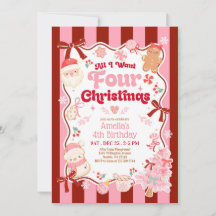 クリスマスに欲しいのは4歳の誕生日招待状だけ