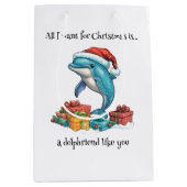 クリスマスに欲しいのは… ミディアムペーパーバッグ (正面)