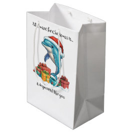 クリスマスに欲しいのは… ミディアムペーパーバッグ