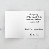 クリスマスに欲しいのは、私の航空従事者のカードだけ シーズンカード (内部)