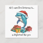 クリスマスに欲しいのは… 紹介カード (裏面)