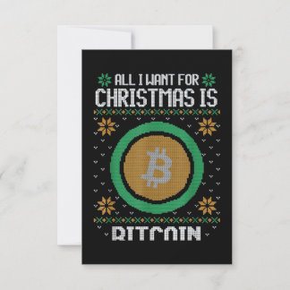 クリスマスに欲しいのはBitcoin BTC カード