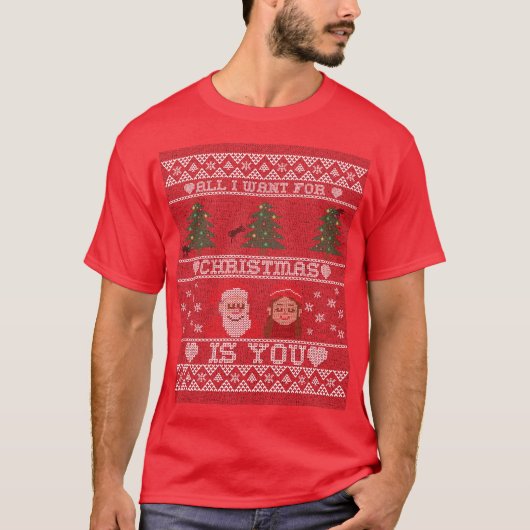 クリスマスに欲しいものはあなただけ Tシャツ (正面)
