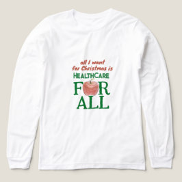 クリスマスに欲しいものはみんなの医療保険 トライブレンドＴシャツ