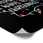 クリスマスに欲しいものは何でも持っている ポスター (角)