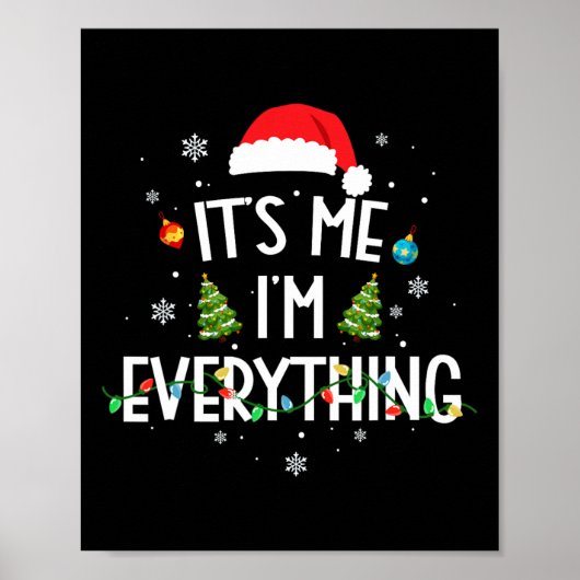 クリスマスに欲しいものは何でも持っている ポスター (正面)