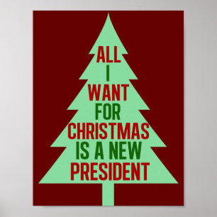 クリスマスに欲しいものは新しい大統領 ポスター