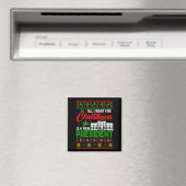 クリスマスに欲しいものは新しい大統領 Xmas S マグネット (インサイチュ (食洗機))