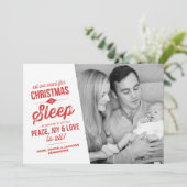 クリスマスに欲しいものは睡眠だけ | フォトカード シーズンカード (スタンド正面)