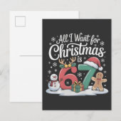 クリスマスに欲しいものは67だけ Meme 案内ポストカード (正面/裏面)