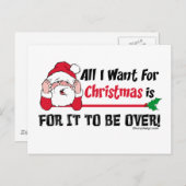 クリスマスに欲しいもの シーズンポストカード (正面/裏面)