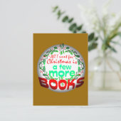 クリスマスに欲しいもの シーズンポストカード (スタンド正面)