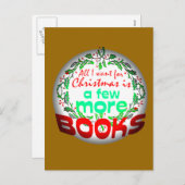 クリスマスに欲しいもの シーズンポストカード (正面/裏面)