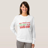 クリスマスに欲しいもの – セーラー Tシャツ (正面フル)