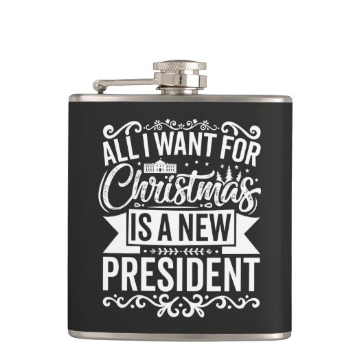 クリスマスに欲しいもの フラスク (正面)