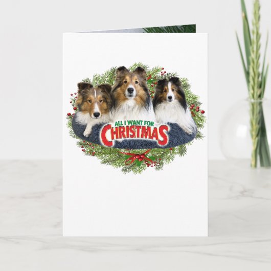 『クリスマスに欲しいもの』歴代誌クリスマスカード シーズンカード (正面)