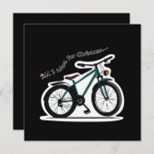 クリスマスに欲しいもの（自転車） ノートカード (正面/裏面)