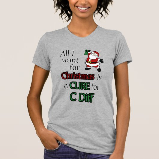 クリスマスに欲しいもの…C Diff Tシャツ (正面)