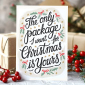 クリスマスに欲しい唯一の包気のあるそぶりをした装 シーズンカード