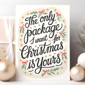 クリスマスに欲しい唯一の包気のあるそぶりをした装 シーズンカード