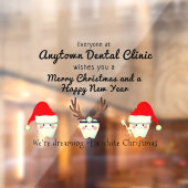 クリスマスに歯が生えたらうれしいドレス ウィンドウサイン (シート2)