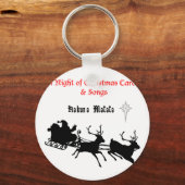 クリスマスに沿って歌う – キャロルとフェスティバルの喜び キーホルダー (正面)